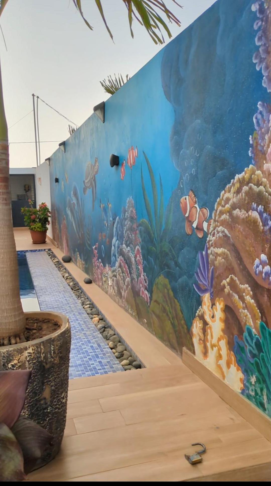 Villa Hawa, Decor Unique & Piscine Сомон Экстерьер фото